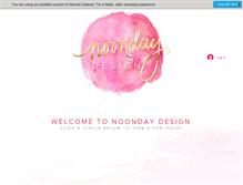 Tablet Screenshot of noondaydesign.com